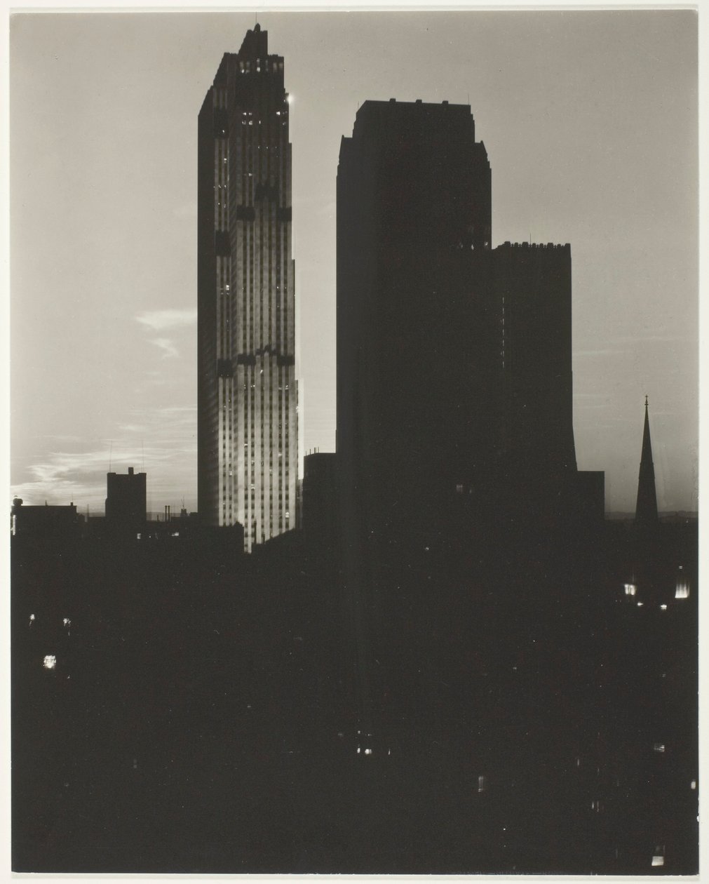 New York a Sheltonból alkotó: Alfred Stieglitz