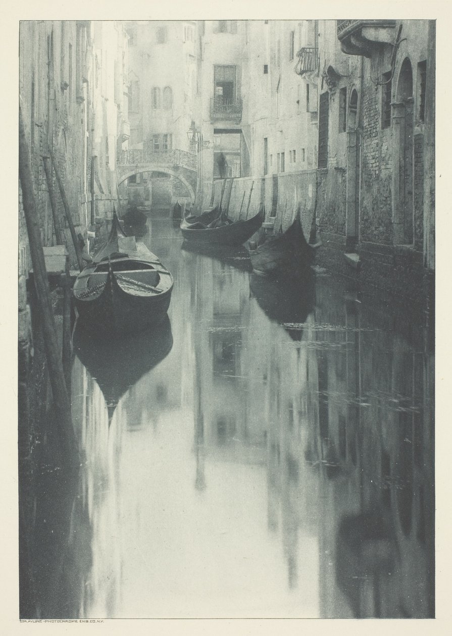 Reflexió-Velence alkotó: Alfred Stieglitz