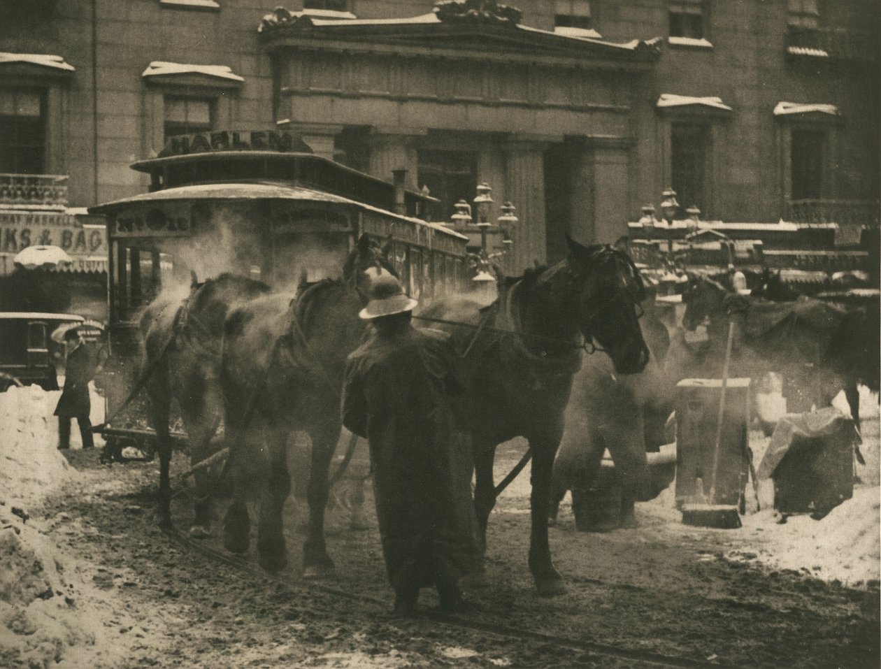 A terminál, 1893. alkotó: Alfred Stieglitz