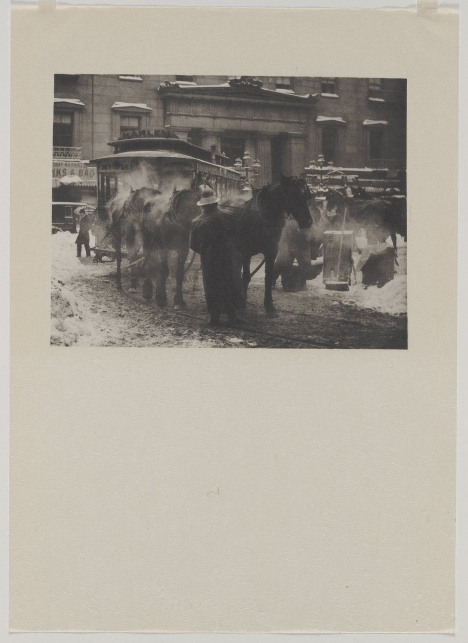 A terminál, 1893, nyomtatva 1911. alkotó: Alfred Stieglitz