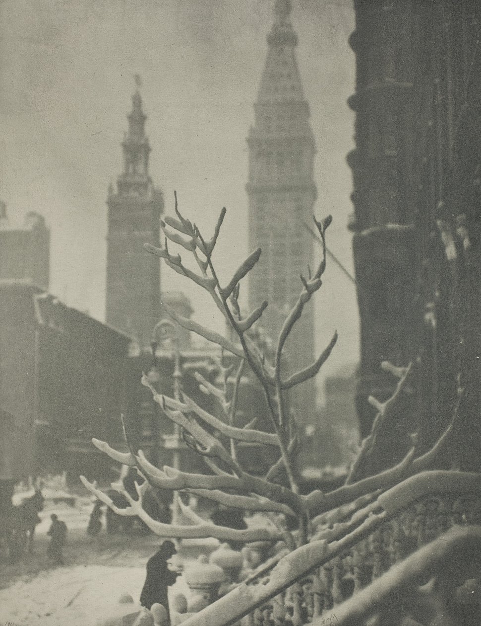 Two Towers, New York alkotó: Alfred Stieglitz