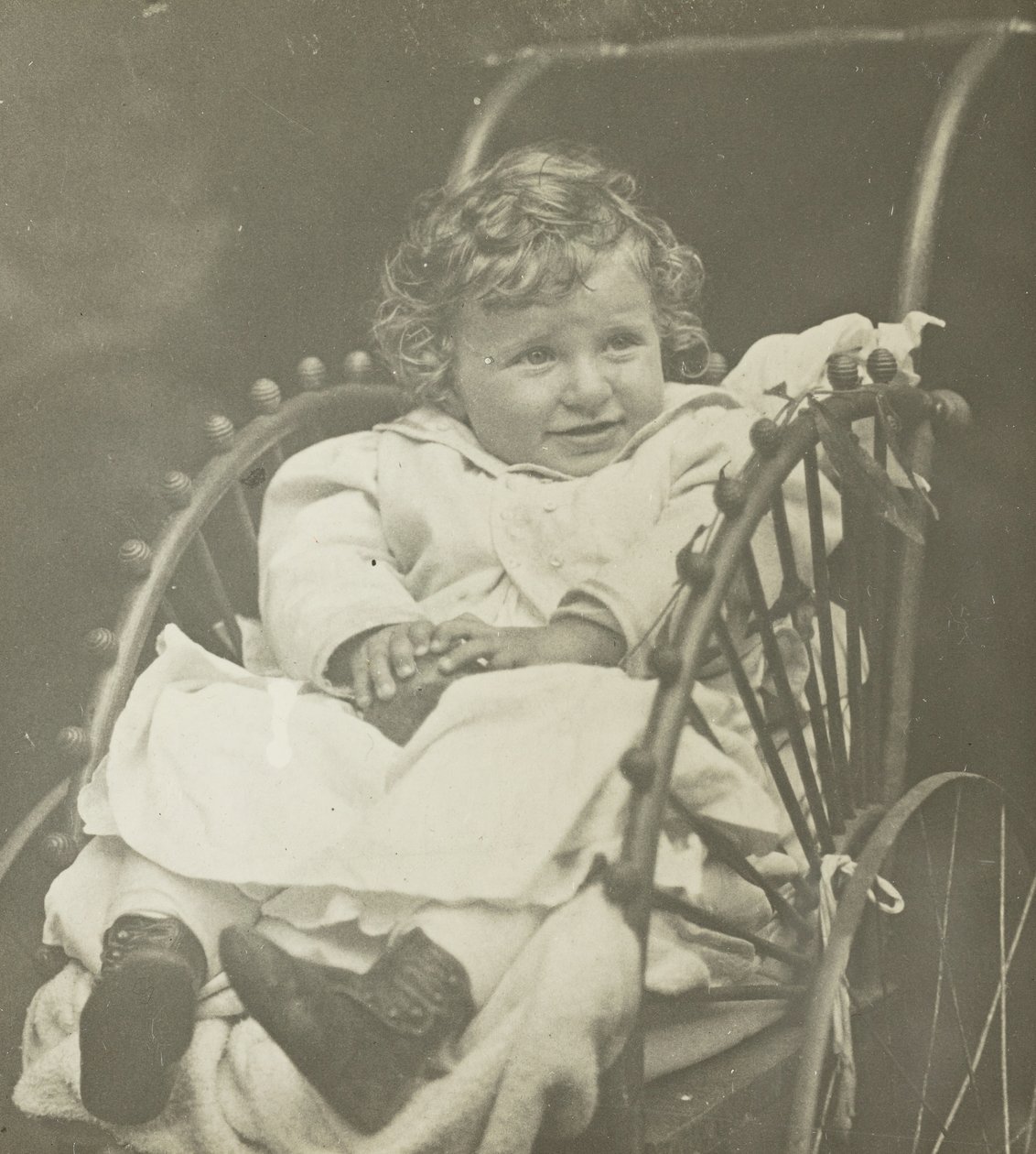 Cím nélkül: Howard Schubart a kocsiban, 1893. alkotó: Alfred Stieglitz