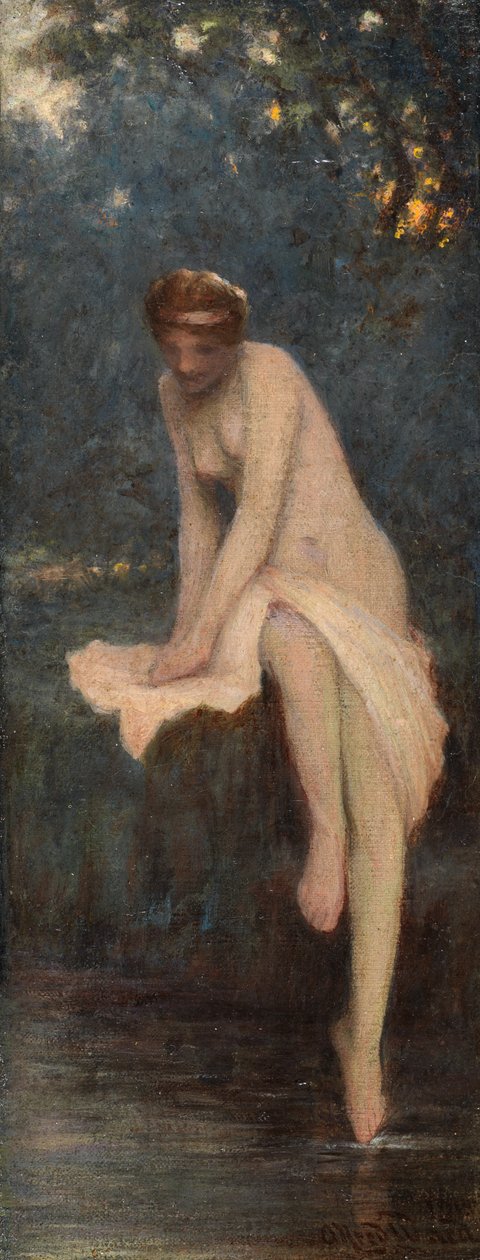 Aktok (olaj, vászon) alkotó: Alfred Ward