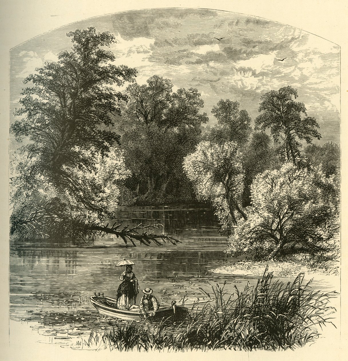 "Szigetcsoport", 1874. alkotó: Alfred Rudolph Waud