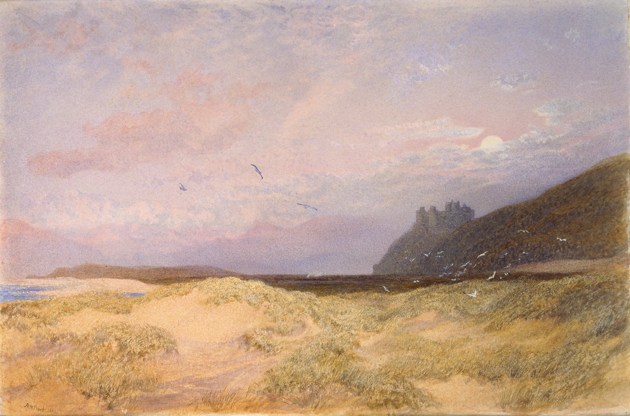Harlech, 1862 alkotó: Alfred William Hunt