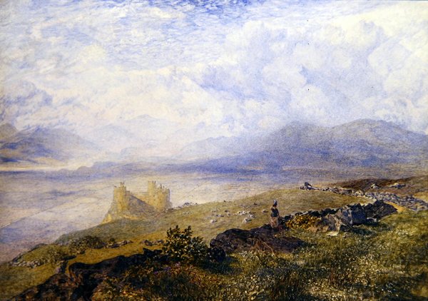 Harlech kastély alkotó: Alfred William Hunt