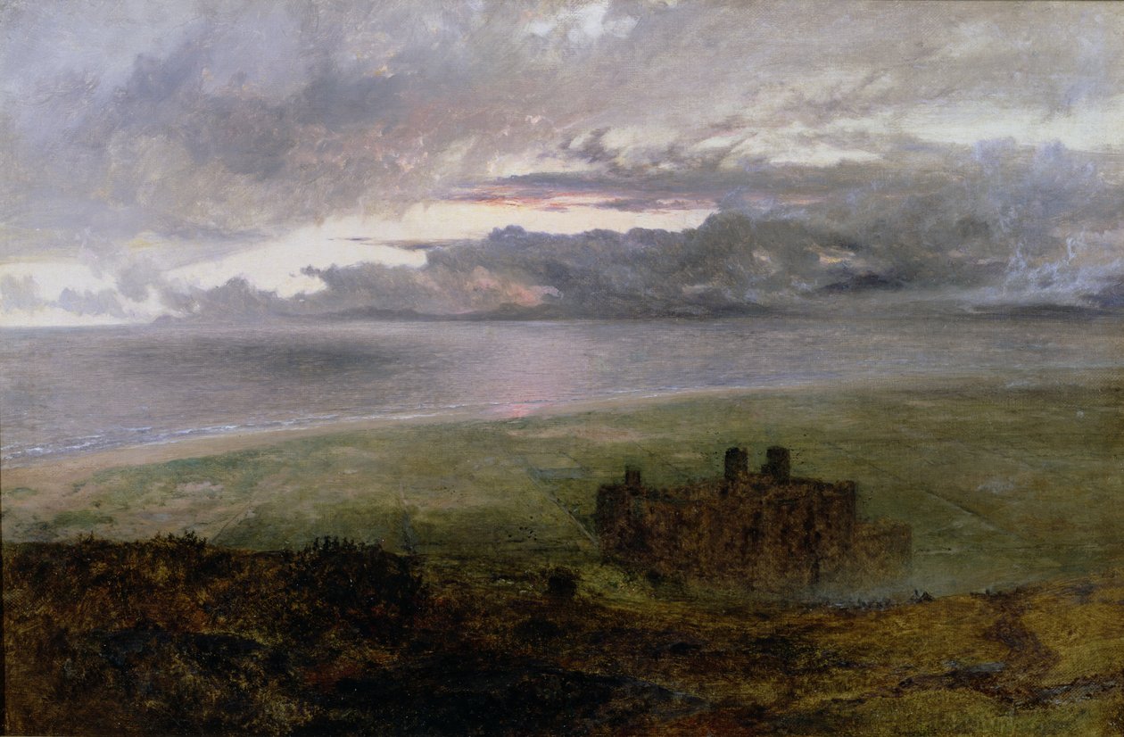 Harlech kastély alkotó: Alfred William Hunt