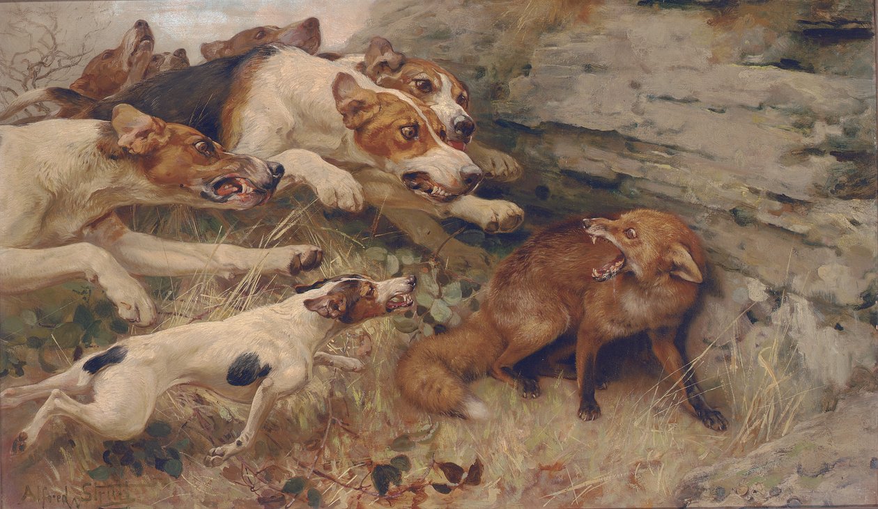 "Tedd a legrosszabbat" alkotó: Alfred William Strutt