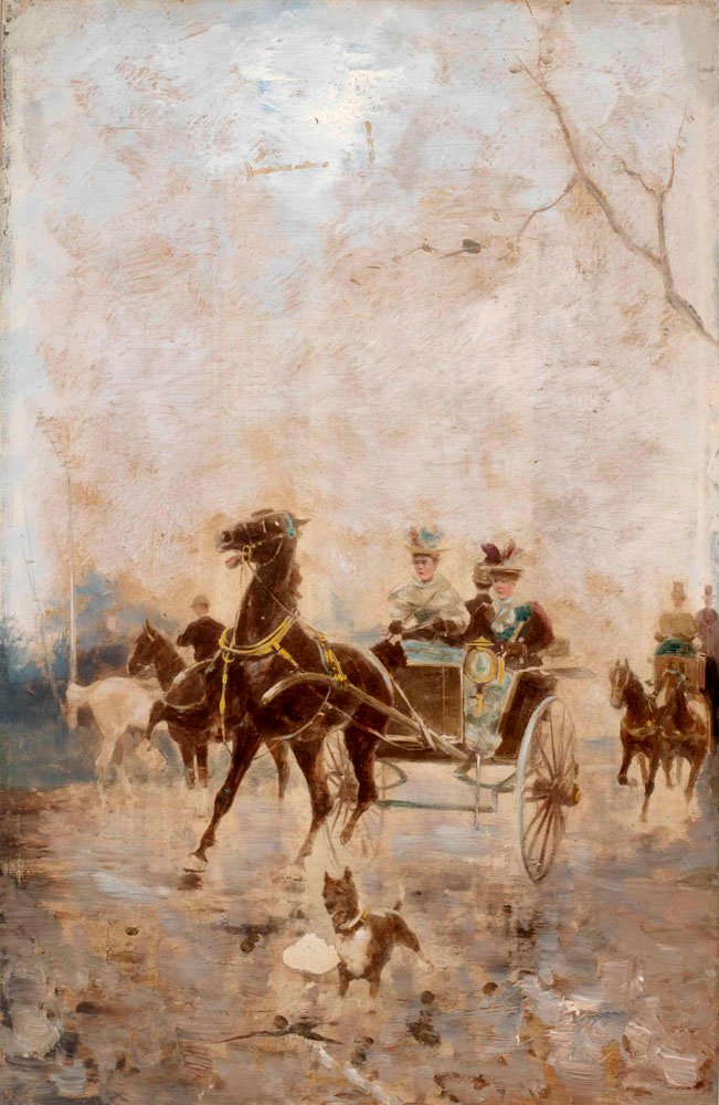 Egyetlen kocsi hölgyekkel alkotó: Alfredo Tominz