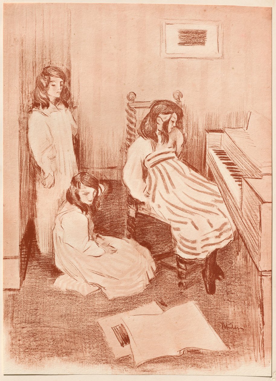Duzzogó, 1898. alkotó: Alfredo Müller