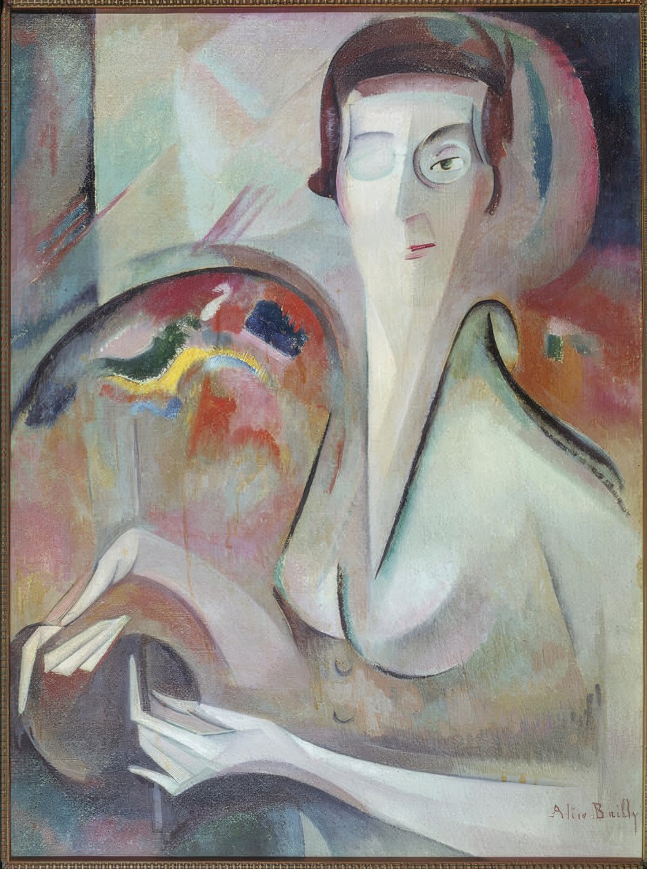 Önarckép Alice Bailly alkotó: Alice Bailly