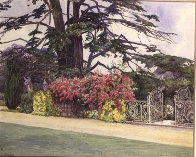A rózsakert a Hayes Place-ben, Kentben alkotó: Alice Orde