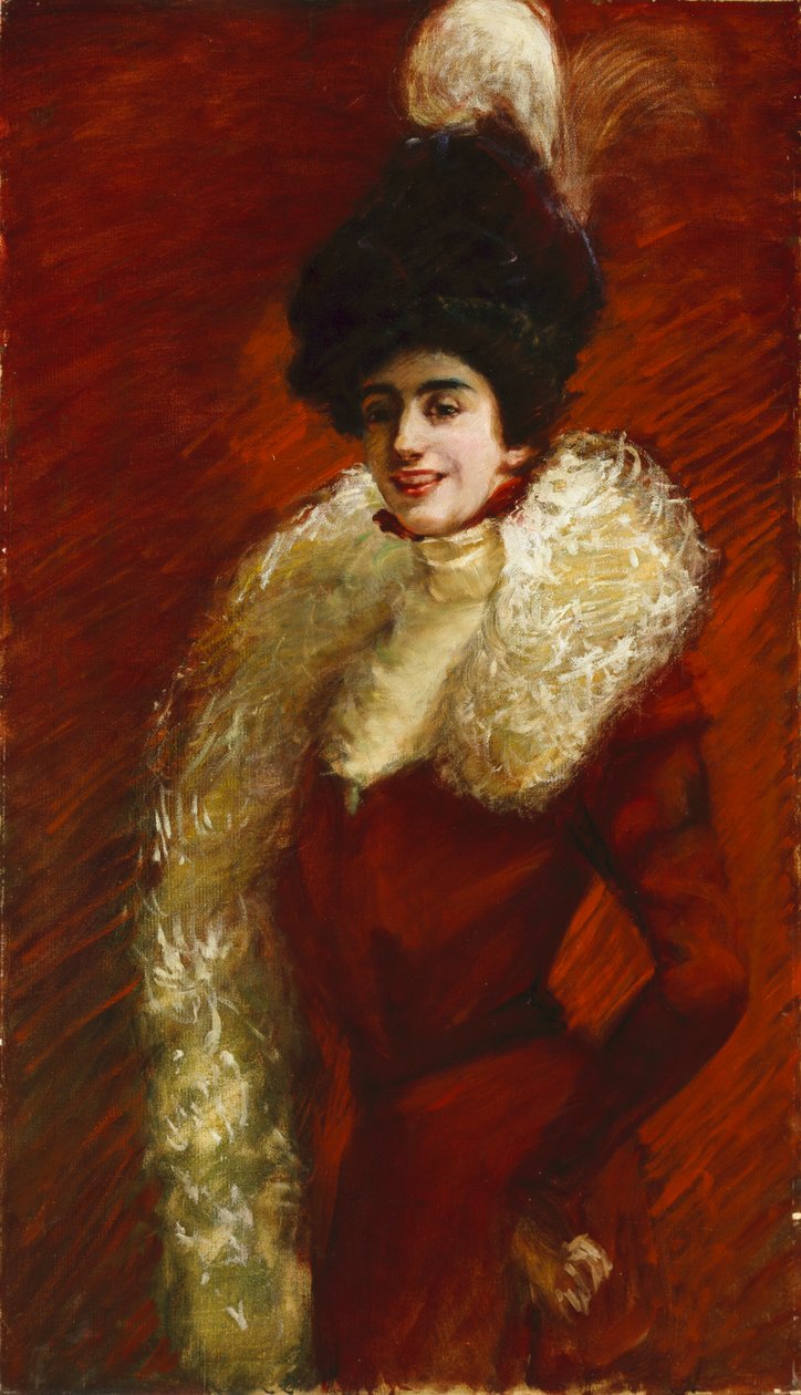 Alice Warder Garrett, kb. 1909-1910. alkotó: Alice Pike Barney