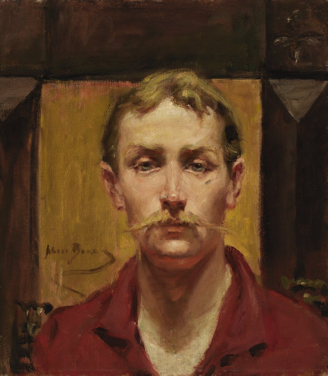Szőke Férfi. alkotó: Alice Pike Barney
