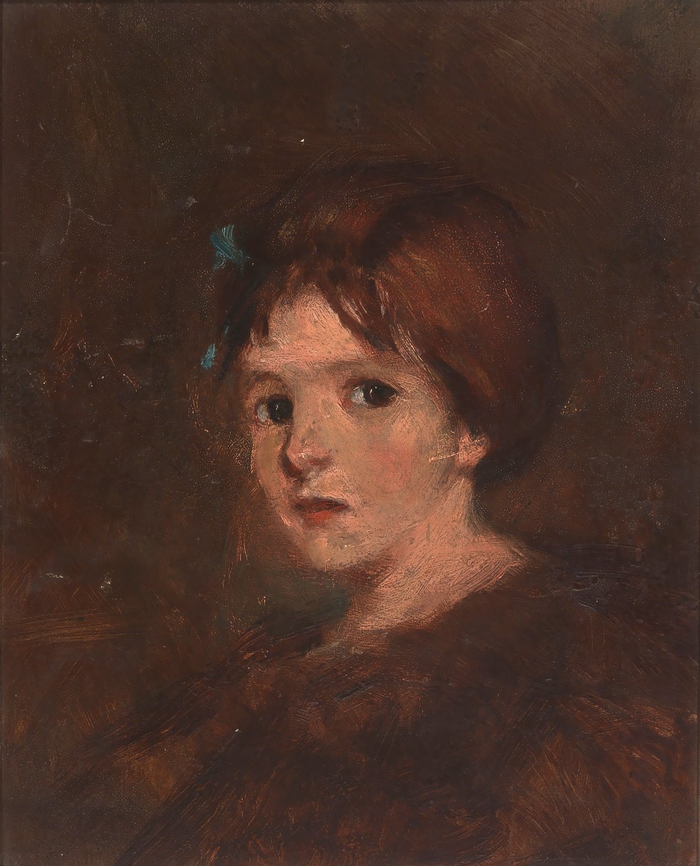 Gyermek Brownsban, kb. 1889. alkotó: Alice Pike Barney