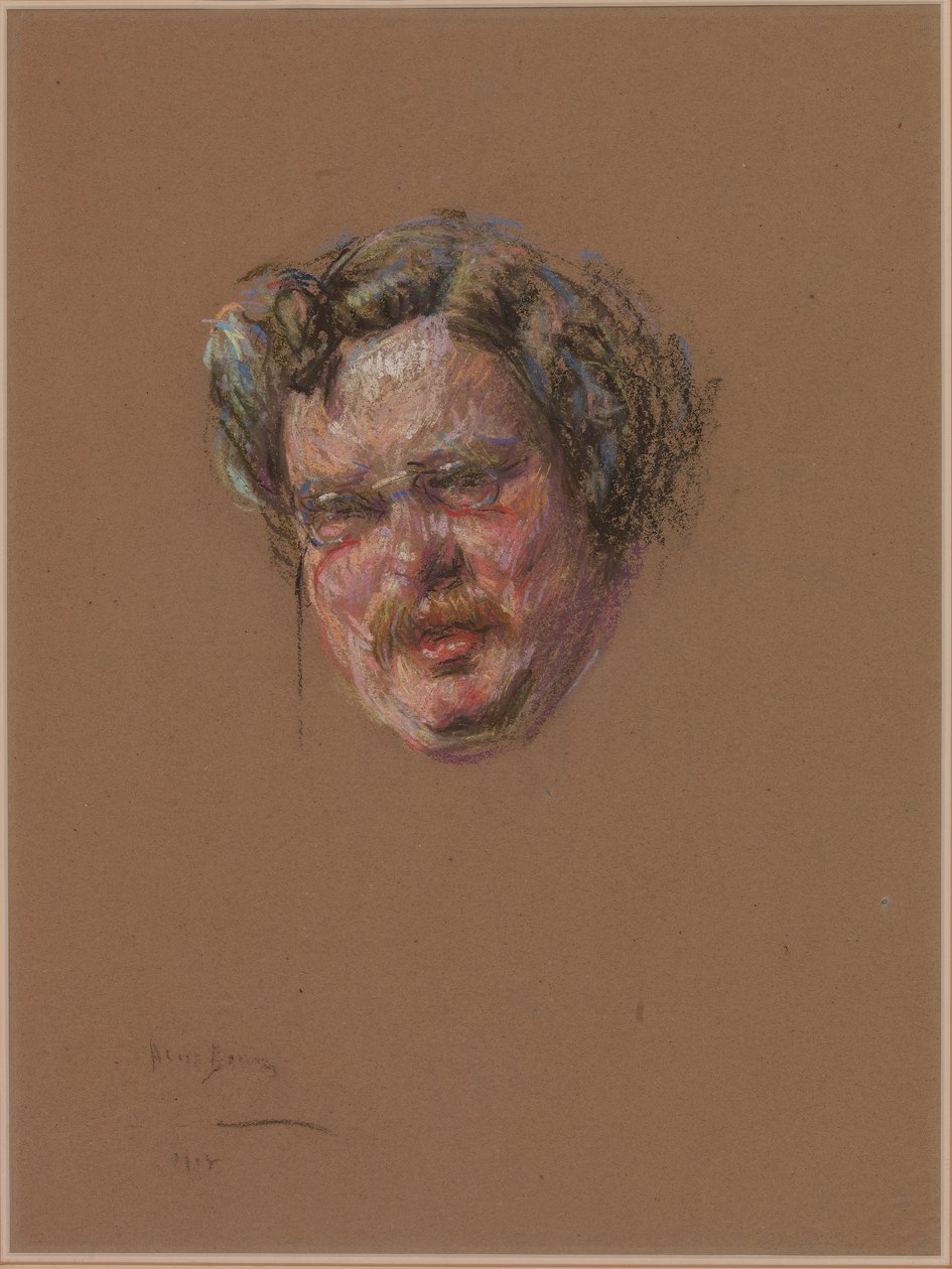 Gilbert K. Chesterton alkotó: Alice Pike Barney