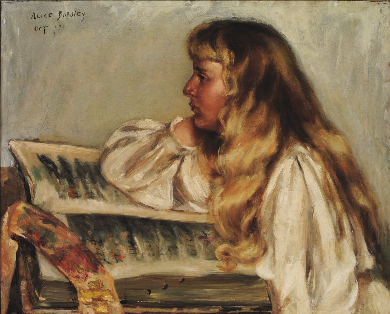 Natalie és Missal, 1890. alkotó: Alice Pike Barney