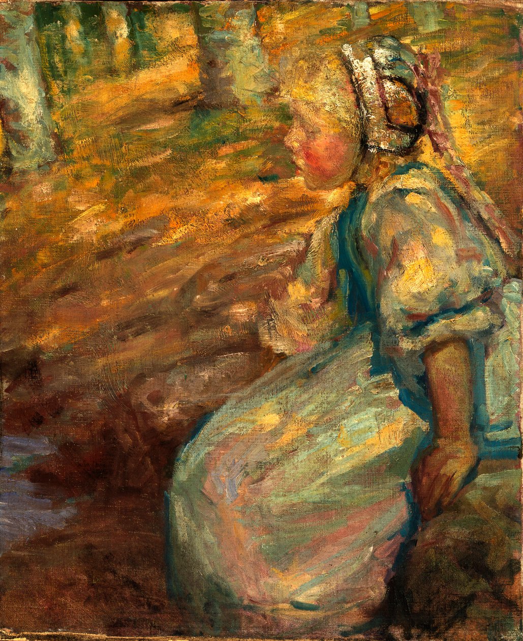 Parasztlány, 1900. alkotó: Alice Pike Barney