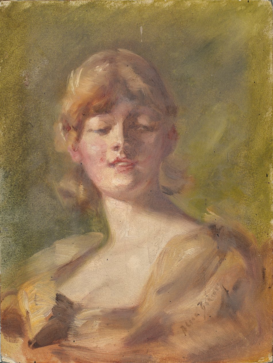 Tanulmány a fejről, kb. 1926. alkotó: Alice Pike Barney