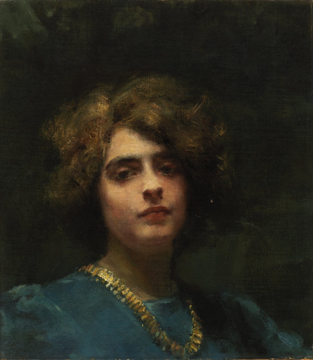 A nyaklánc, 1898. alkotó: Alice Pike Barney