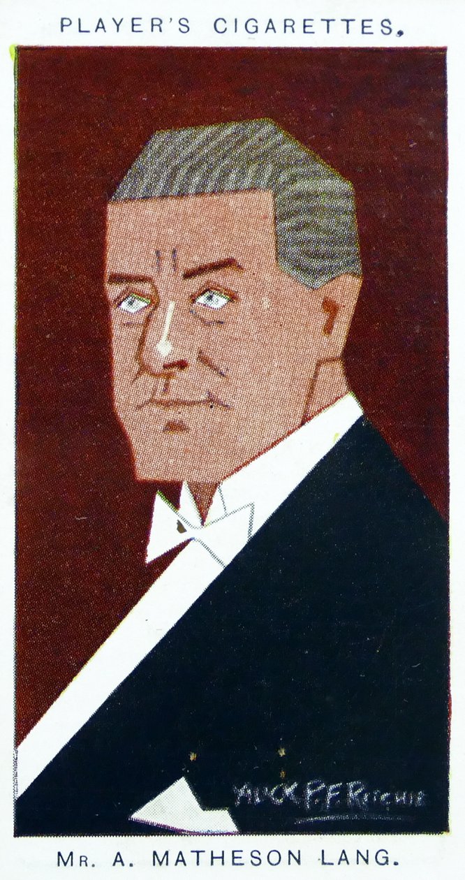 Matheson Lang alkotó: Alick Penrose Forbes Ritchie