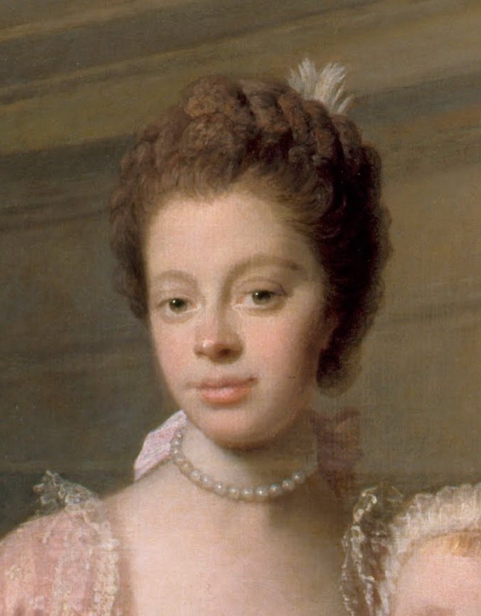Charlotte királynő 1744-1818 két legidősebb fiával alkotó: Allan Ramsay