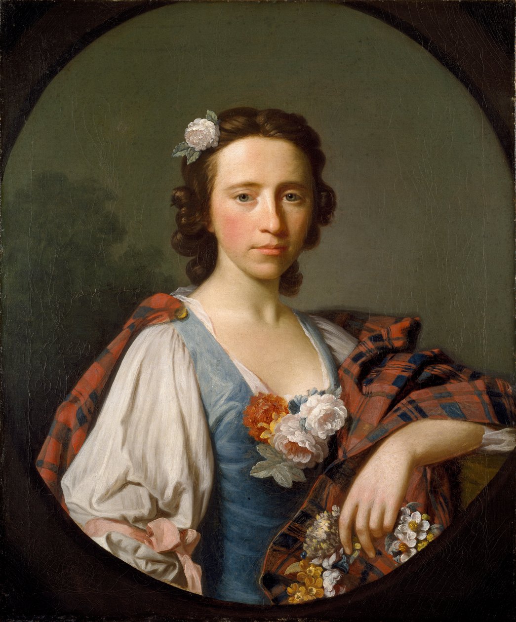 Flora MacDonald, 1749 alkotó: Allan Ramsay