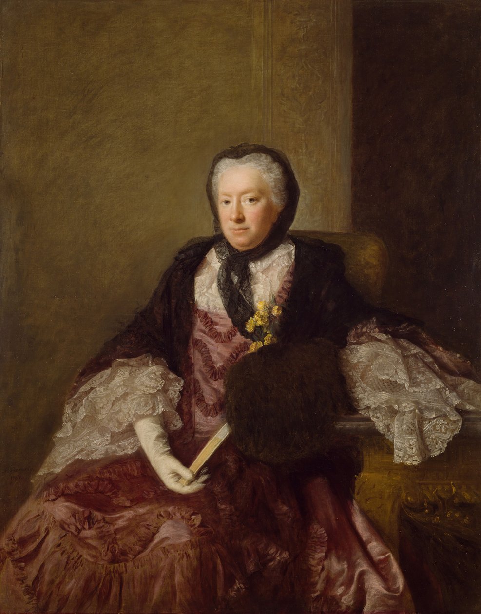 Mary Martin portréja, 1761. alkotó: Allan Ramsay