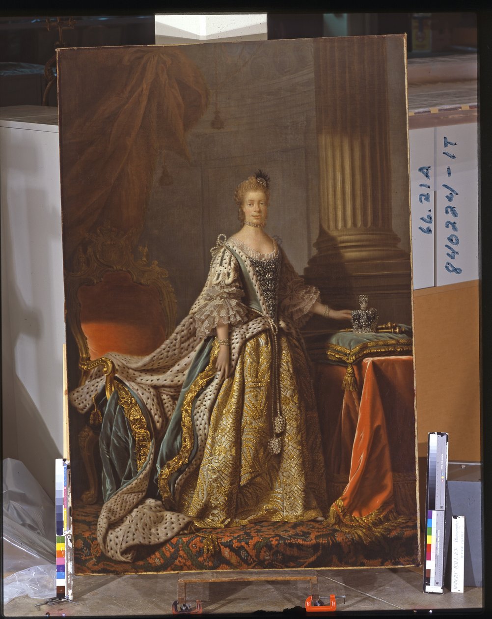 Charlotte királynő alkotó: Allan Ramsay