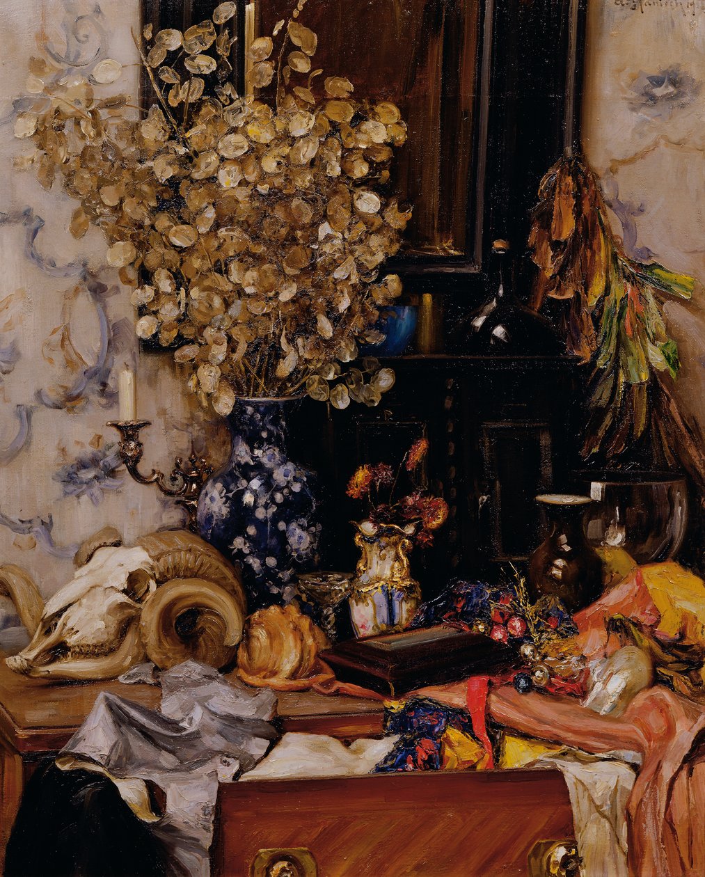 csendélet alkotó: Alois Hänisch
