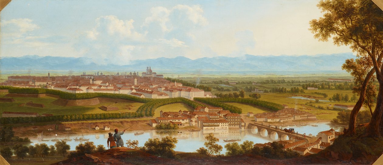 Verona erődvárosa alkotó: Alois von Saar
