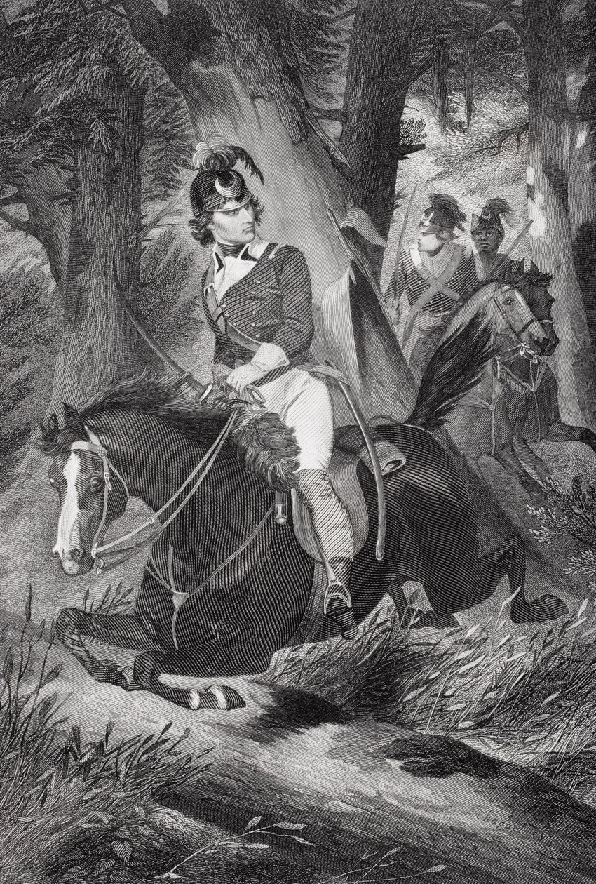 Francis Marion (1732-95) alkotó: Alonzo Chappel
