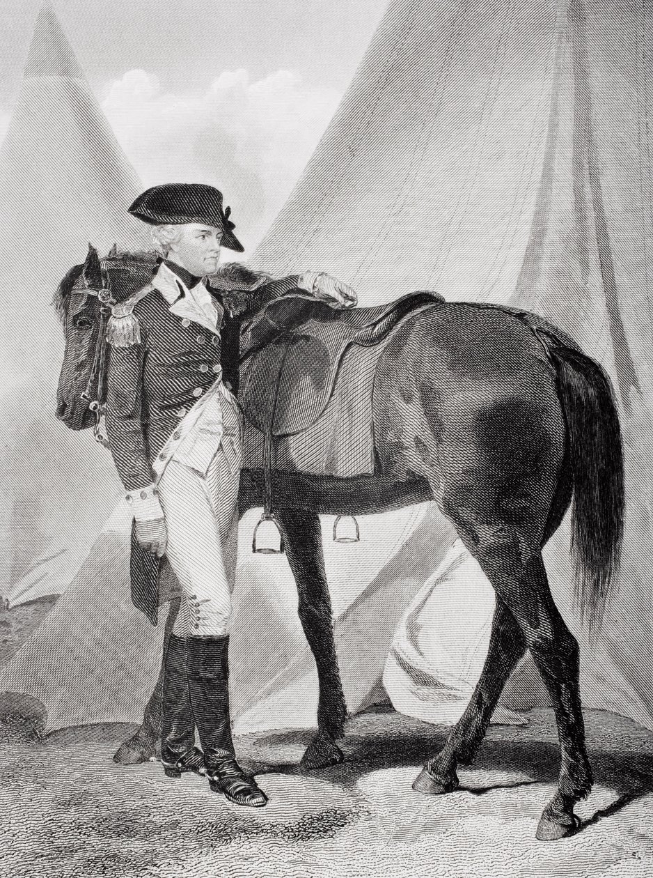 Anthony Wayne portréja (1745-96) alkotó: Alonzo Chappel