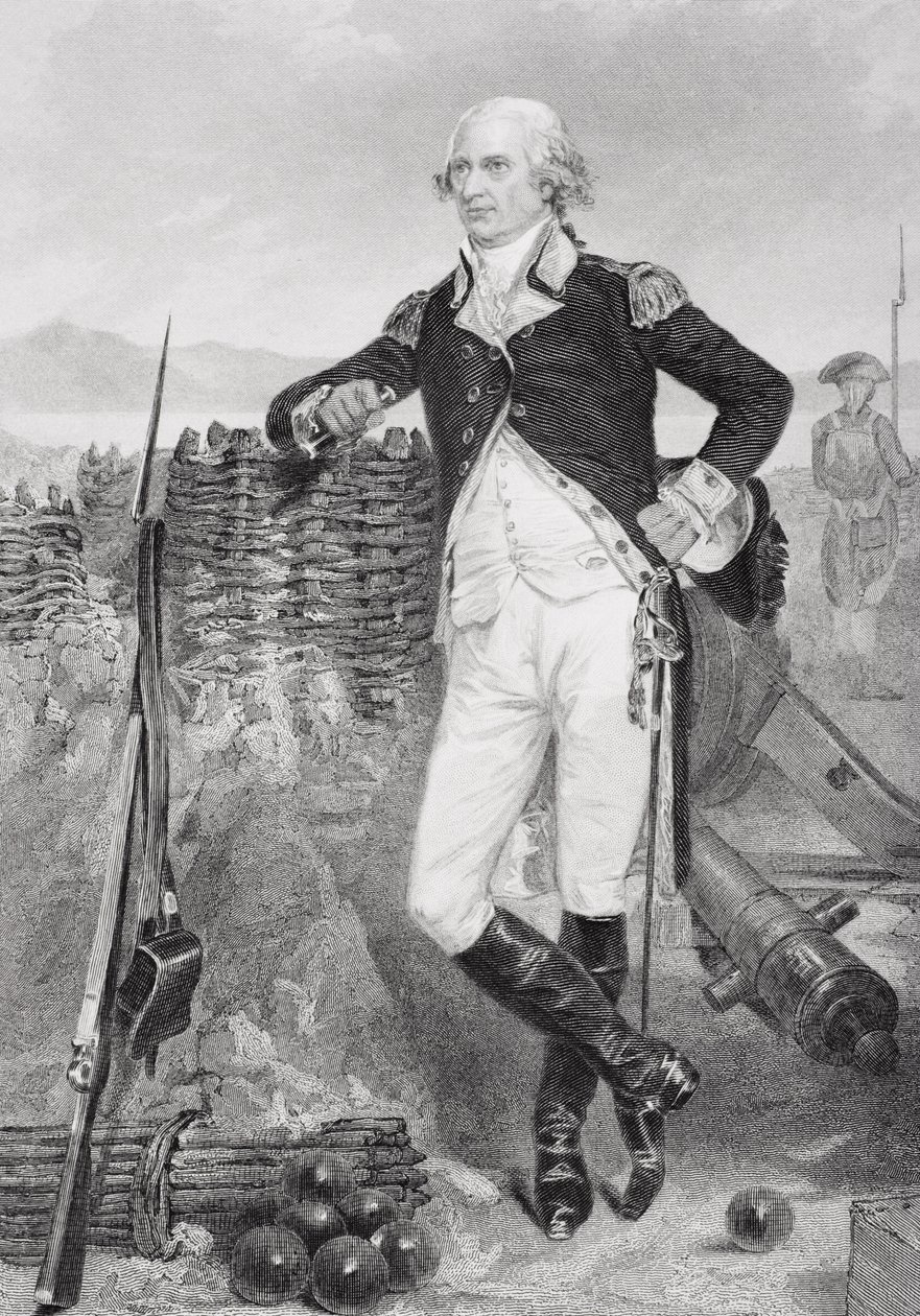George Clinton (1739-1812) portréja alkotó: Alonzo Chappel