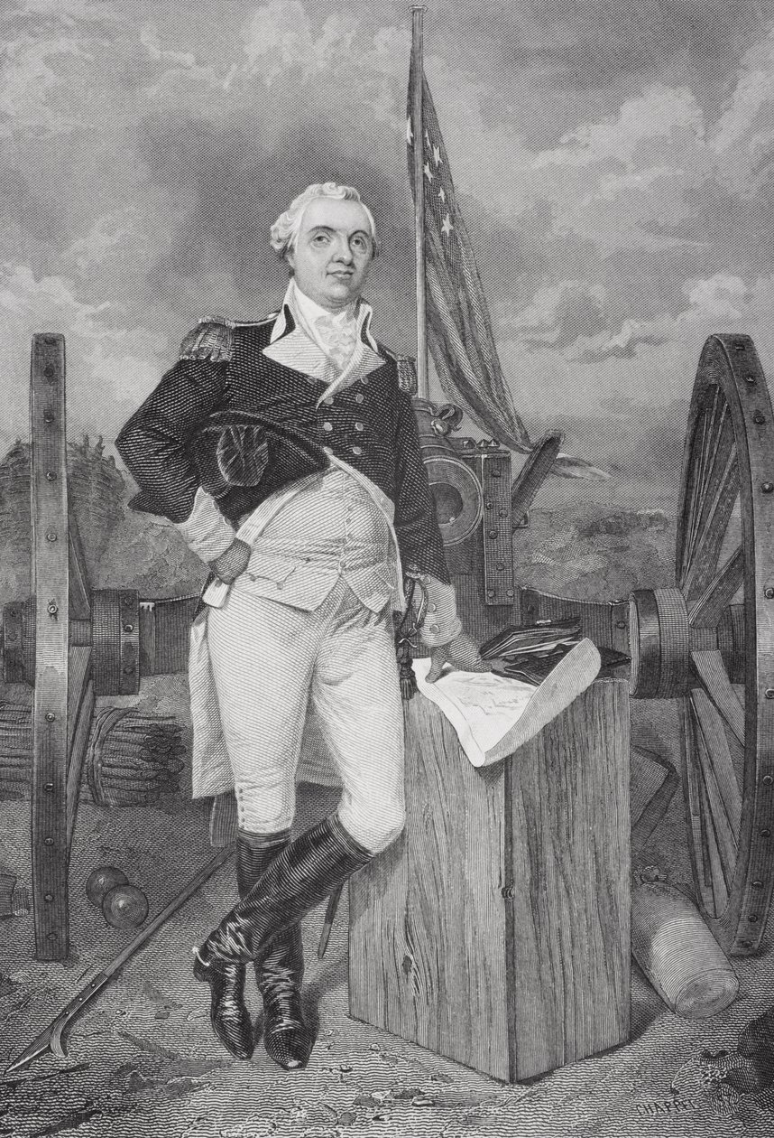 Henry Knox (1759-1806) portréja alkotó: Alonzo Chappel