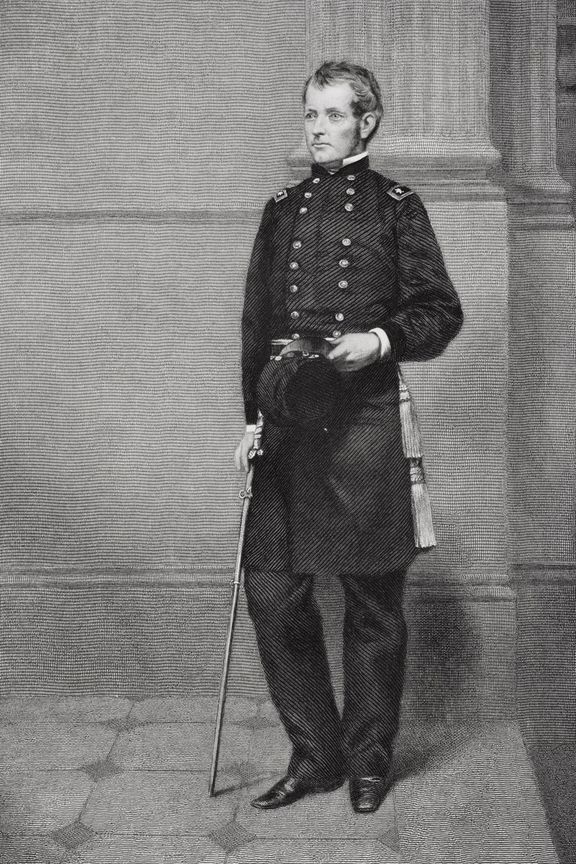 Joseph Hooker (1814-79) portréja alkotó: Alonzo Chappel