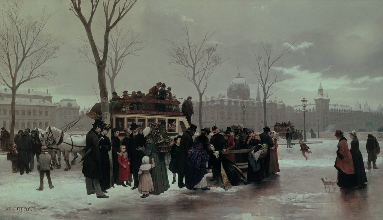 Párizsi buszbaleset alkotó: Alphonse Cornet