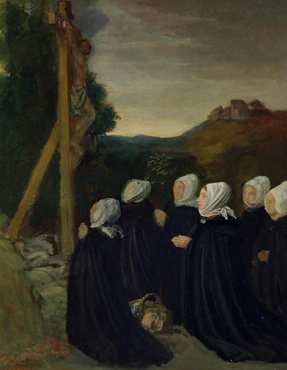 Kálvária, 1874 alkotó: Alphonse Legros