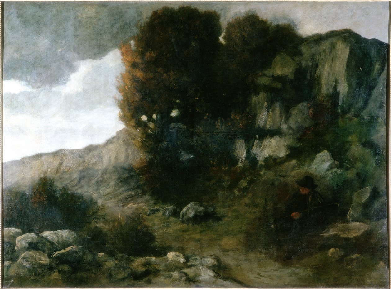 Tájkép alkotó: Alphonse Legros