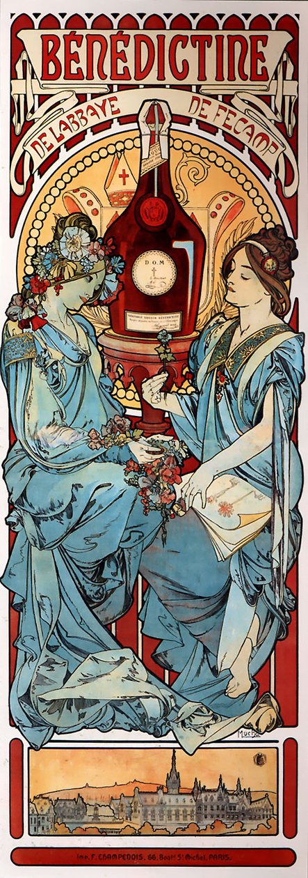 bencés alkotó: Alphonse Mucha