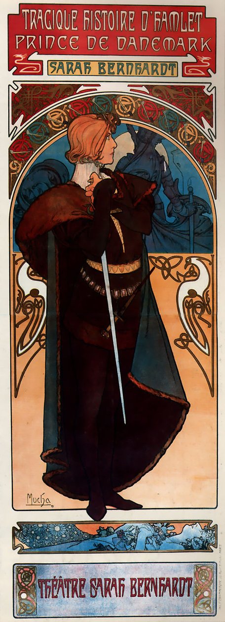 Hamlet alkotó: Alphonse Mucha