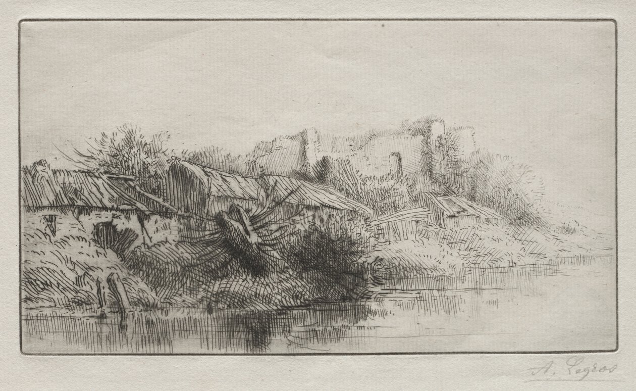 Elhagyott falu alkotó: Alphonse Legros