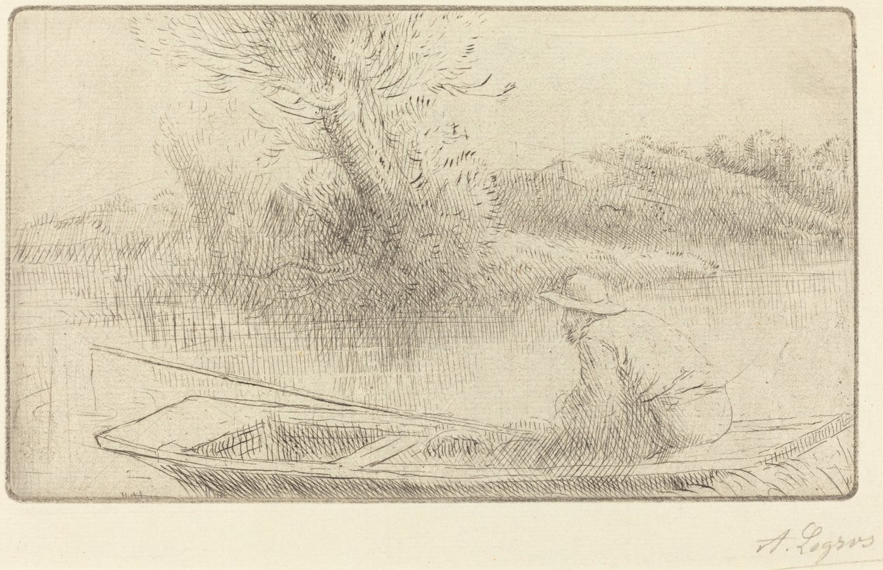 A Temze mentén A Temzén. alkotó: Alphonse Legros