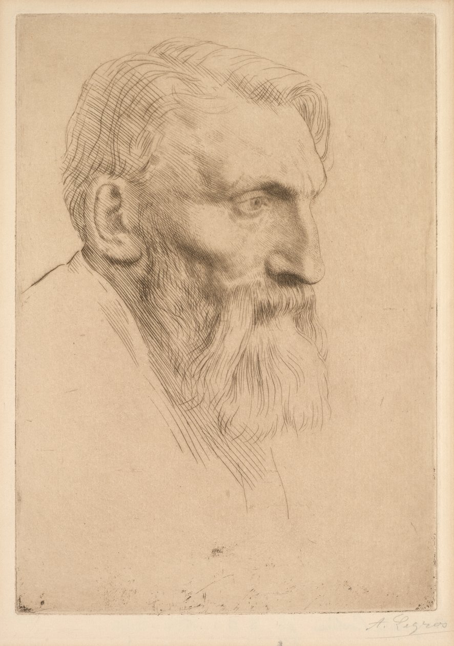 Auguste Rodin alkotó: Alphonse Legros