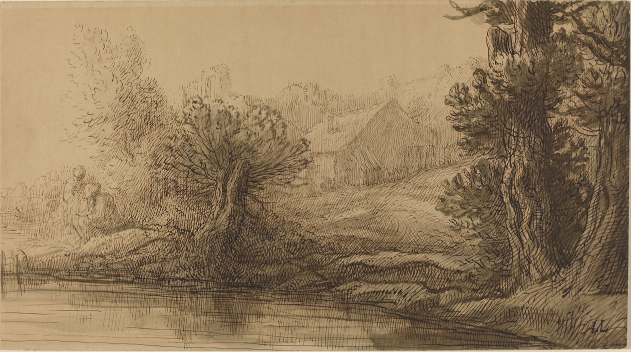 Folyópart alkotó: Alphonse Legros
