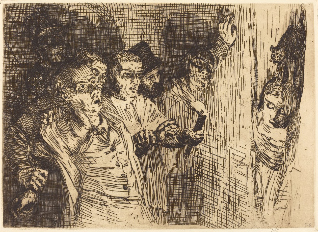Fekete macska alkotó: Alphonse Legros