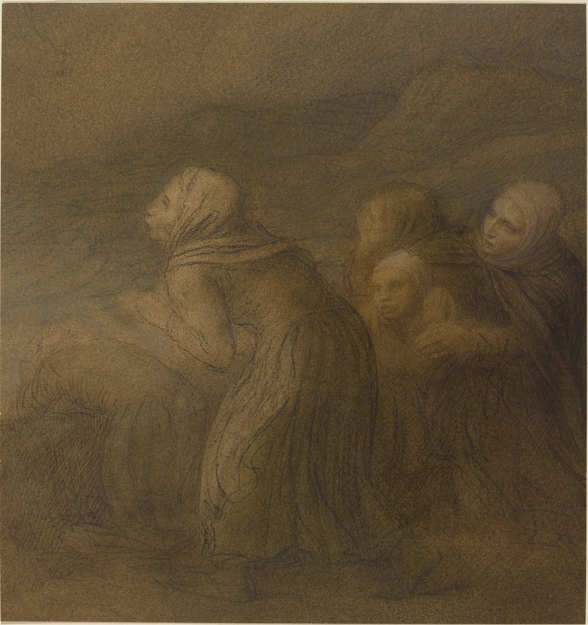 Bajban lévő hajó alkotó: Alphonse Legros