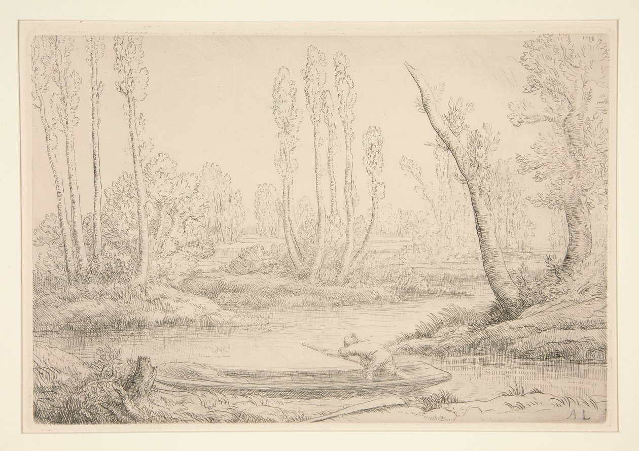 A Somme partjai a közelben alkotó: Alphonse Legros