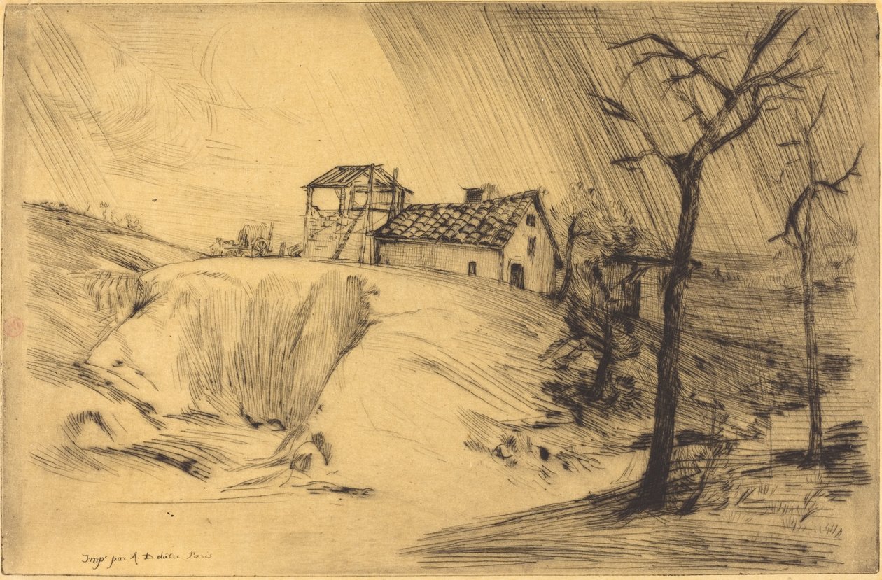 La Briqueterie téglagyár. alkotó: Alphonse Legros