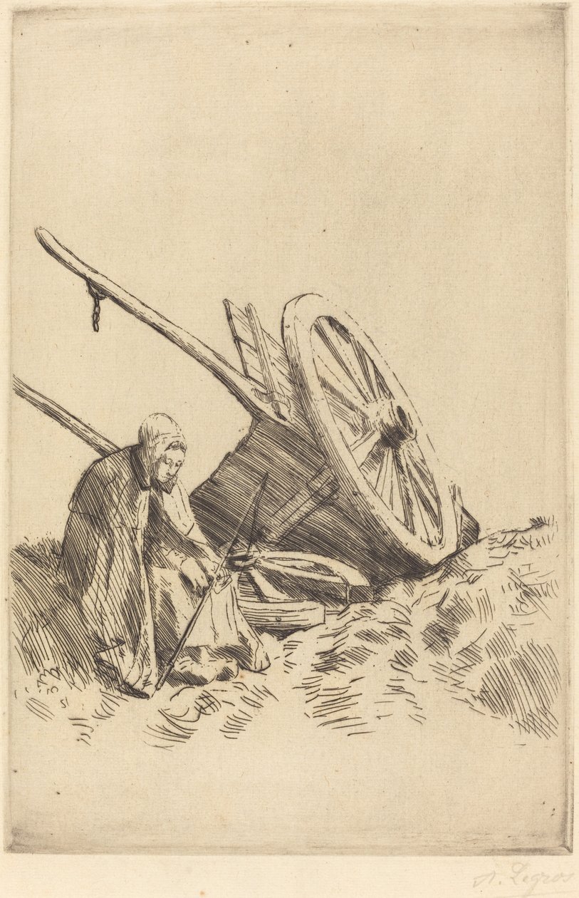 Törött kosár alkotó: Alphonse Legros